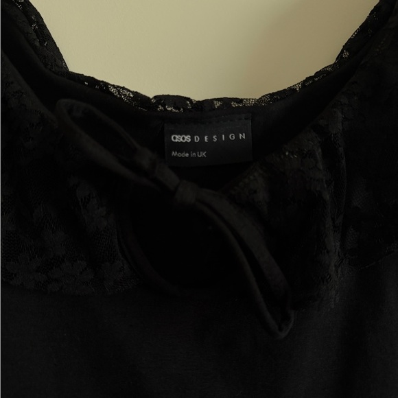 NWT ASOS design Lace Trim Top - Picture 4 of 4